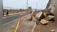 Caen enormes rocas sobre la vía de Pasamayito tras sismo de 4.2 en la zona