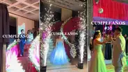 ¡Qué tal fiestón! Joven cumplió 30 años y sorprendió con fiesta al estilo de un quinceañero en Juliaca