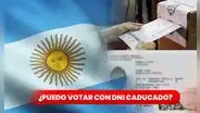 PASO 2023: ¿puedo votar con el DNI caducado en las elecciones?