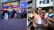 Cámara capta el inicio de balacera contra Fernando Villavicencio, candidato a la presidencia de Ecuador
