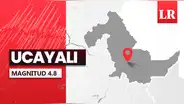 Temblor de magnitud 4.8 se sintió en Ucayali hoy, según IGP