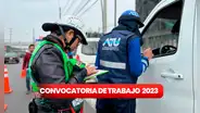 Convocatoria de trabajo en ATU: ofrecen vacantes con pagos desde S/2.000 para fiscalizadores
