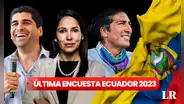 Última encuesta presidencial Ecuador: ¿quién va ganando las Elecciones 2023 según Click Report?