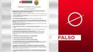 El Mininter, el Mindef y la PNP no dieron estas 14 recomendaciones: es un comunicado apócrifo