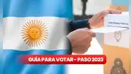 PASO 2023: guía fácil para votar este domingo en las elecciones en Argentina