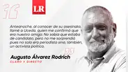 Asesinato del candidato periodista, por Augusto Álvarez Rodrich