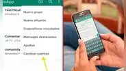 WhatsApp lanza la función 'Cambiar cuentas' para aquellos que tienen 2 números de teléfono