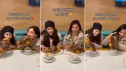 Cafetería sorprende con croissant gigantesco en Cusco y es viral: “El chocolate también debe ser XXL”
