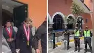 Patricia Benavides llegó a Ayacucho, pero su visita provocó el rechazo de los ciudadanos