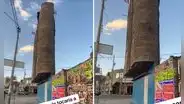 Joven capta edificio de 2 metros de fondo en Huancayo y sorprende en TikTok: “¡Es imposible!”