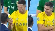Cristiano Ronaldo se quejó ante oficial no ganar premio a mejor jugador pese a su doblete