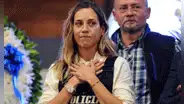 ¿Quién es Andrea Gonzáles, sucesora de Villavicencio y nueva candidata presidencial de Ecuador?