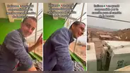 Italiano se sorprende al ver que el camión de basura pasa con música: “Es pegajosa”