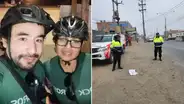 Ciclista muere tras ser atropellada en Carretera Central y deja a dos menores en la orfandad