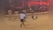 Partido de fútbol de confraternidad termina en batalla campal en Ucayali