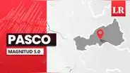 Temblor de magnitud 5.0 se sintió en Pasco hoy, según IGP