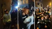 Comas: captan a policías haciendo disparos al aire en velorio de compañero de su promoción