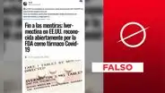 Es falso que la FDA "aprobó" la ivermectina para tratar la COVID-19 en 2023