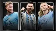 Messi, Haaland y De Bruyne nominados para ser jugador del año UEFA: no están Vinícius ni Cristiano
