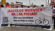 ¡Más ciclovías! Familiares rinden homenaje a ciclistas víctimas de accidentes de tránsito