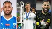 Cristiano Ronaldo y Neymar podrían jugar la Champions League con sus clubes de Arabia Saudita