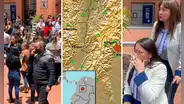 Conmoción en Colombia por 8 sismos en 40 minutos: un temblor fue de 6.1 grados