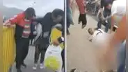 SMP: maniataron y golpearon a delincuente que acuchilló a joven por resistirse a robo