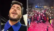 Sebastián Yatra se graba emocionado escuchando 'Mix Juan Gabriel', de 'Hermanos Yaipén': "Me enamoré"
