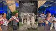 Huancaína se casa con español y la rompen al celebrarlo con huaino: “Nunca te olvides de tus raíces”