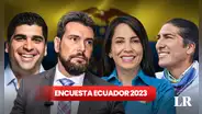 ¿Quién va ganando las Elecciones 2023 en Ecuador? Esto dice la última encuesta Telcodata 2023