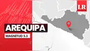 Fuerte sismo de magnitud 5.3 remeció Arequipa este sábado, según IPG