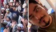 ¡El 'Cara de Pez Jr.'! Niño imita a Erick Elera en Arequipa y este le responde con particular gesto