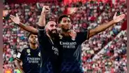 Real Madrid volteó el encuentro y ganó 3-1 a Almería con doblete de Jude Bellingham