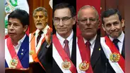 ¿Qué carreras y en qué universidades estudiaron los últimos 5 presidentes del Perú?