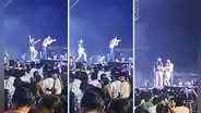 Fan del Grupo 5 sube al escenario a cantar con Christian Yaipén en Tarapoto
