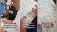 Joven chino practica su español con libro 'Coquito' y se vuelve viral en redes: “Se está esforzando”
