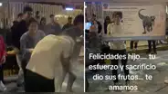 Joven ingresa a la UNI y su familia le hace particular celebración: “Todo sacrificio tiene un premio”