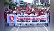 Trabajadores de construcción civil demandan mejora de condiciones laborales y aumento salarial