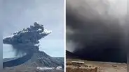 Cenizas y humo negro del volcán Ubinas llegaron hasta Arequipa