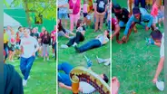Huancavelicano enseña danza de las tijeras a franceses y redes reaccionan: “Peruanos conquistan el mundo”