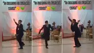 Joven peruano saca sus singulares pasos de huaylas en plena fiesta: “Es un verdadero zapateo huancaíno”