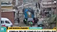 Chorrillos: vecinos denuncian cobro de peajes en vía pública para no ser atacados