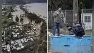 Estado de catástrofe en Chile: inundaciones dejan 4 muertos y cerca de 25.000 damnificados