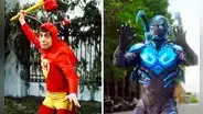 ¡No contaban con su astucia!: el Chapulín Colorado apareció en 'Blue Beetle' y conquista DC