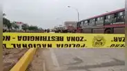 Comas: mujer fallece en accidente de tránsito tras invadir vía de ampliación del Metropolitano