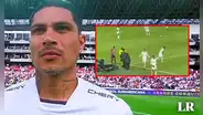 Paolo Guerrero y su molestia tras ser sustituido en el LDU vs. Sao Paulo