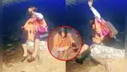 Joven de Cusco graba su primer video de TikTok y sufre épica caída: “Directo al agua”