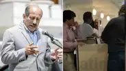 Congresista Héctor Valer protagonizó altercado con pacientes de una clínica en San Borja