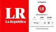 ¡Un nuevo logro! La República llega a los 3 millones de seguidores en su cuenta de TikTok