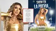 Yahaira Plasencia y el motivo por el que canceló su show en Matute: "Recibí amenazas de falsos hinchas"